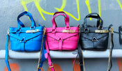 BruceGlen Mini Harness Tote in Pink