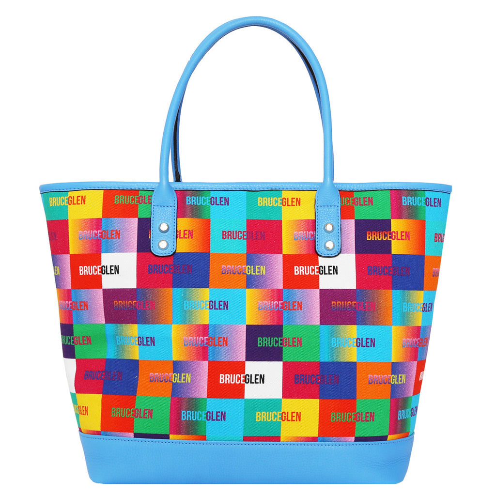 "Happy" Denim Tote - Available at SAKS.com