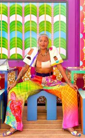 BruceGlen X Gio Swaby Wide Leg Trousers