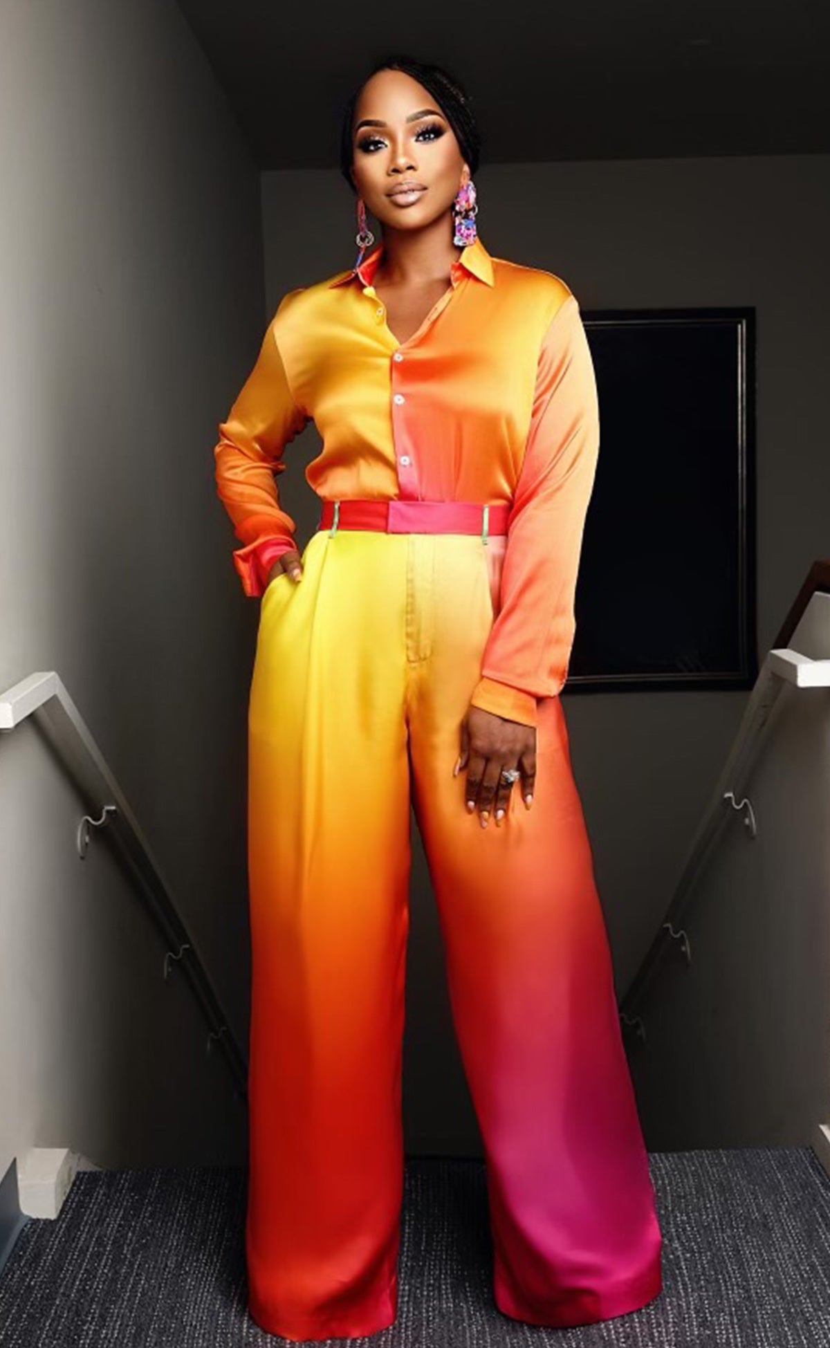Sunrise Prism Wide Leg Trousers