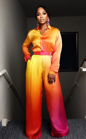 Sunrise Prism Wide Leg Trousers