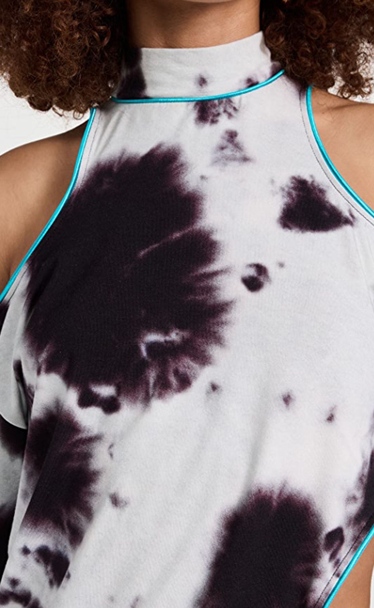 Tie Dye Cut Out Tee